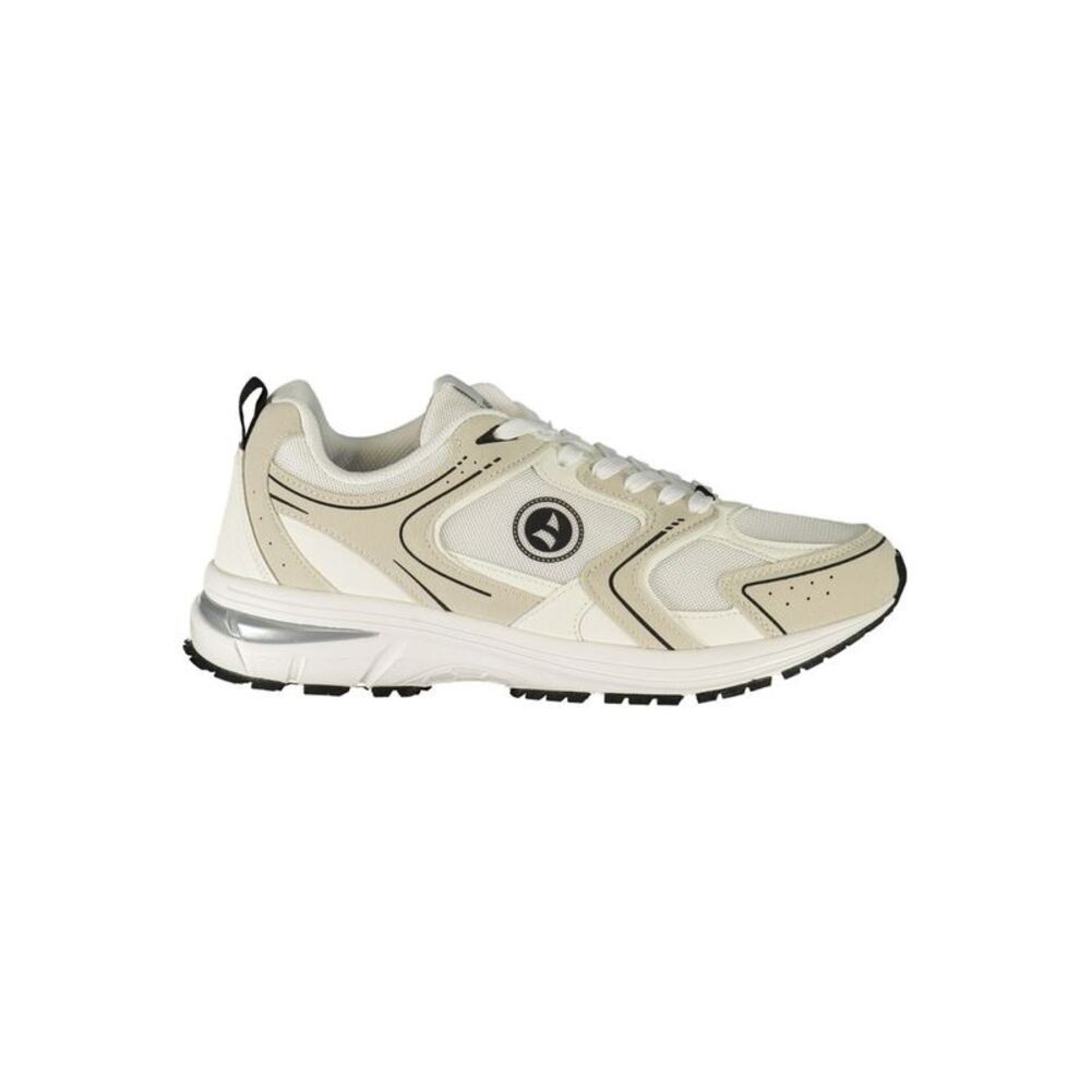 Navigare White Polyester Athletic Men's Sneakers